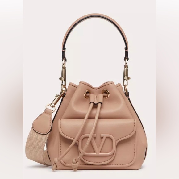 Valentino Garvani Calfskin Loco bucket bag - Picture 1 of 11